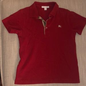 Boys Burberry Polo